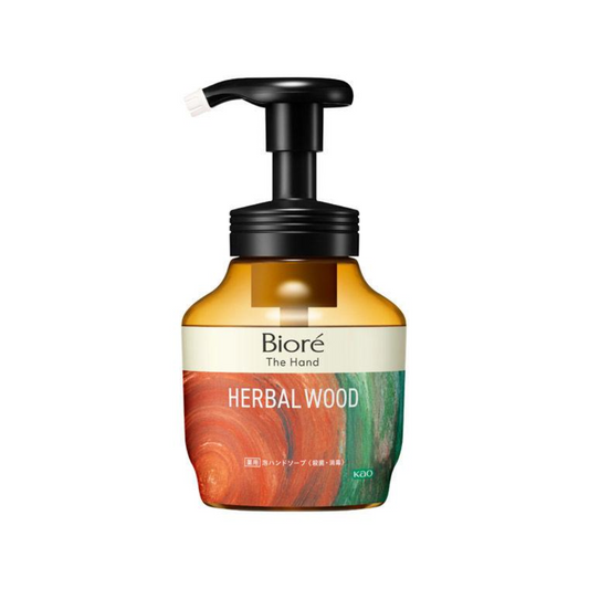 Kao Biore The Hand, Foam Hand Soap, Herbal Wood Fragrance, 280ml, Ori