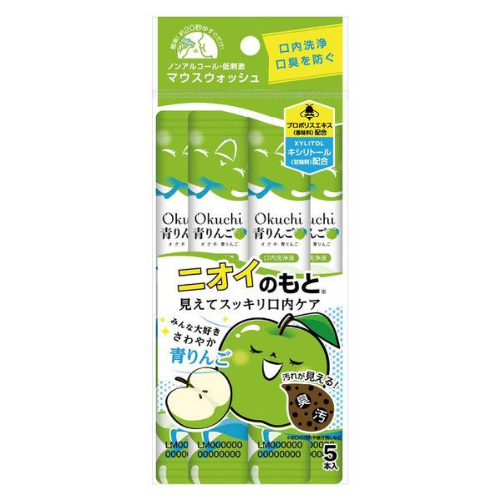 Bitatto-Japan Mouthwash (5 Sticks / 30 Sticks / 5 Sticks x 5 Packs)