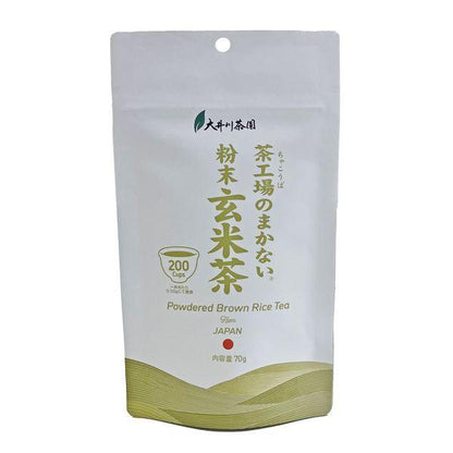 Oigawa Chaen Powdered Tea (Genmaicha / Green Tea) 70g
