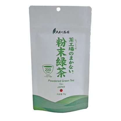 Oigawa Chaen Powdered Tea (Genmaicha / Green Tea) 70g