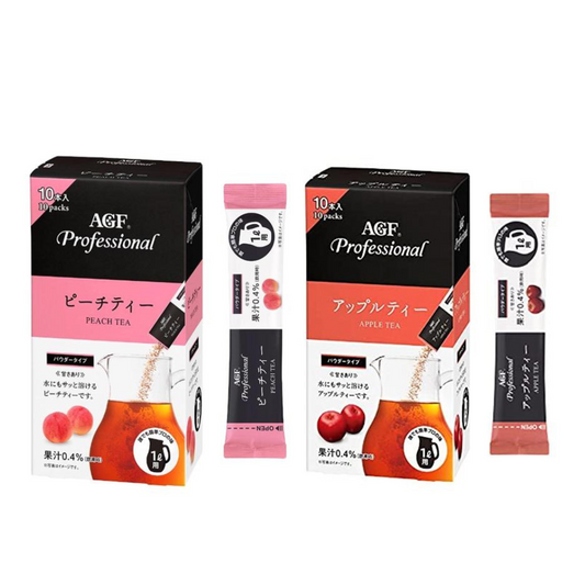 Ajinomoto AGF AGF Professional (Apple Tea / Peach Tea) Instant 1L Use - 10 Sticks