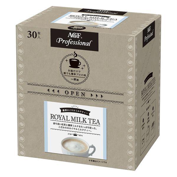 Ajinomoto AGF Professional Thick Royal Milk Tea - Instant Sticks for 1 Cup - 30 Sticks