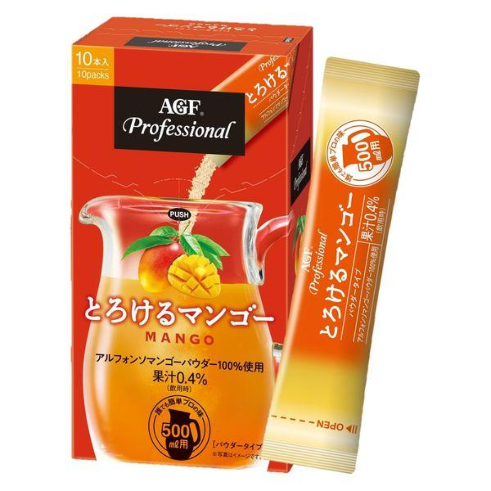 Ajinomoto AGF Professional (Alfonso Mango / Kiritto Orange / Refreshing Apple / Melty Mango) 1L Use/500ml Use