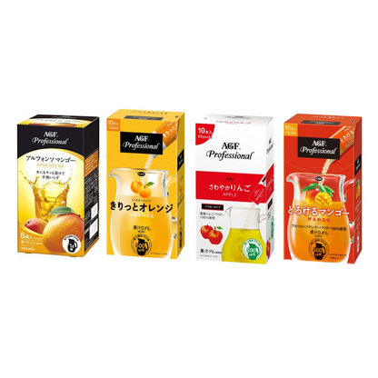 Ajinomoto AGF Professional (Alfonso Mango / Kiritto Orange / Refreshing Apple / Melty Mango) 1L Use/500ml Use