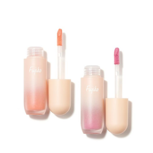 Kanarabo Fujiko Melomelo Blush (01 Melomelo Peach / 02 Melomelo Pink) 4.3g