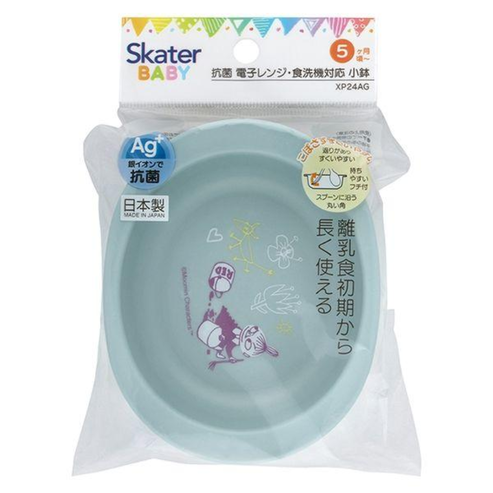 Skater Moomin Baby-Use PP Small Bowl Paint XP24AG 1 pc