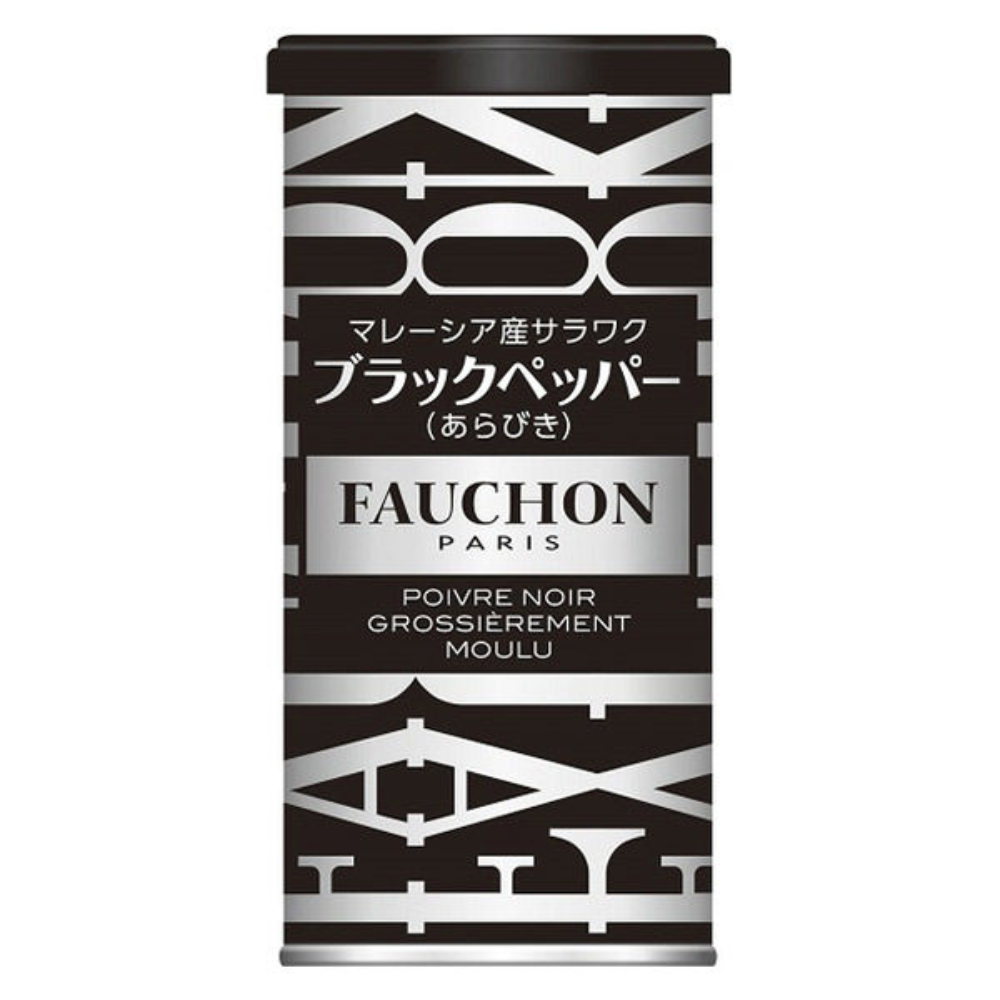 S&B Canned FAUCHON (Sarawak Black Pepper (grounded) / Salt & Pepper) 100g