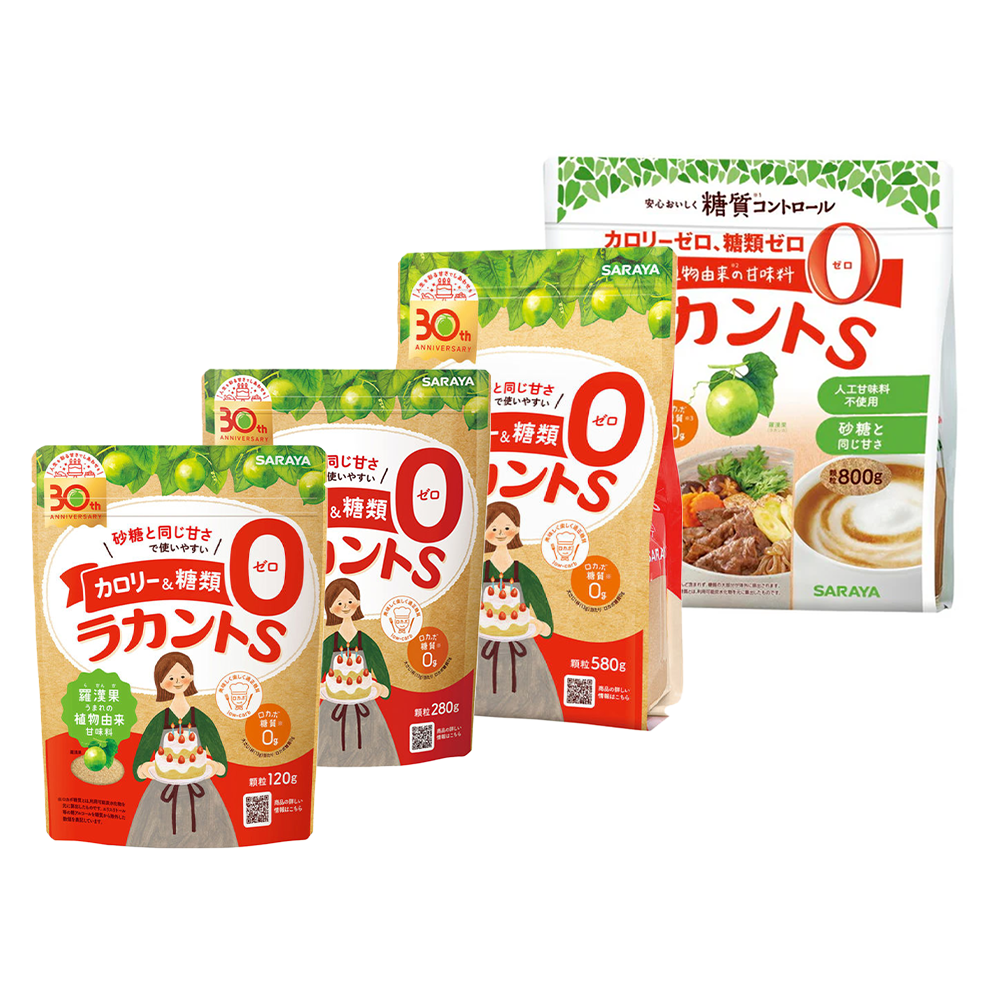Saraya Lakanto S Granule Natural Sweetener (120g / 280g / 580g / 800g)