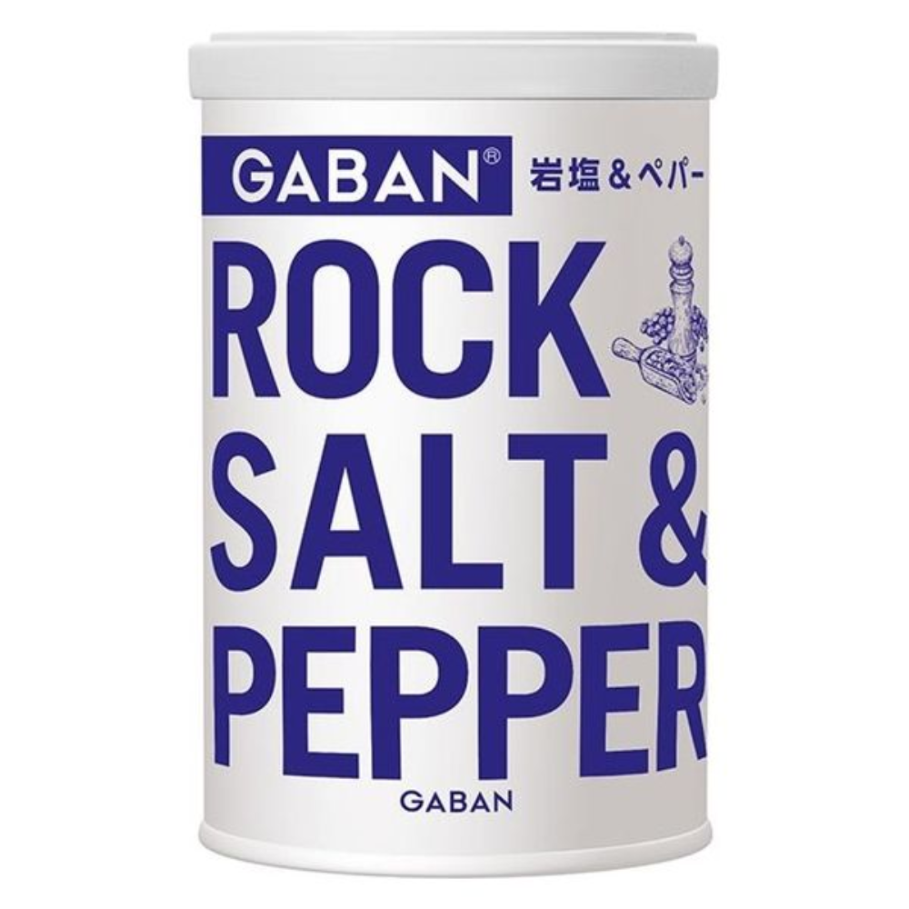 House Foods GABAN GABAN Seasoning (Pro-Blend Spice 60g / Rock Salt & Pepper 90g)