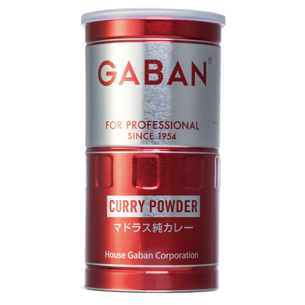 House Foods GABAN GABAN (Kazaguruma Pure Curry / Madras Pure Curry) Powder Can 400g