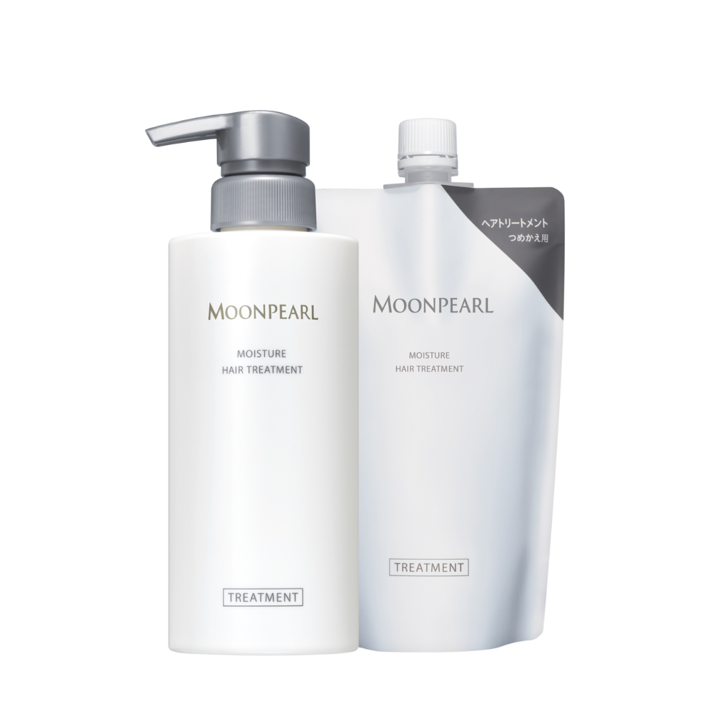 MIKIMOTO COSMETICS Moon Pearl Moisture Hair Treatment (400ml / Refill 350ml)