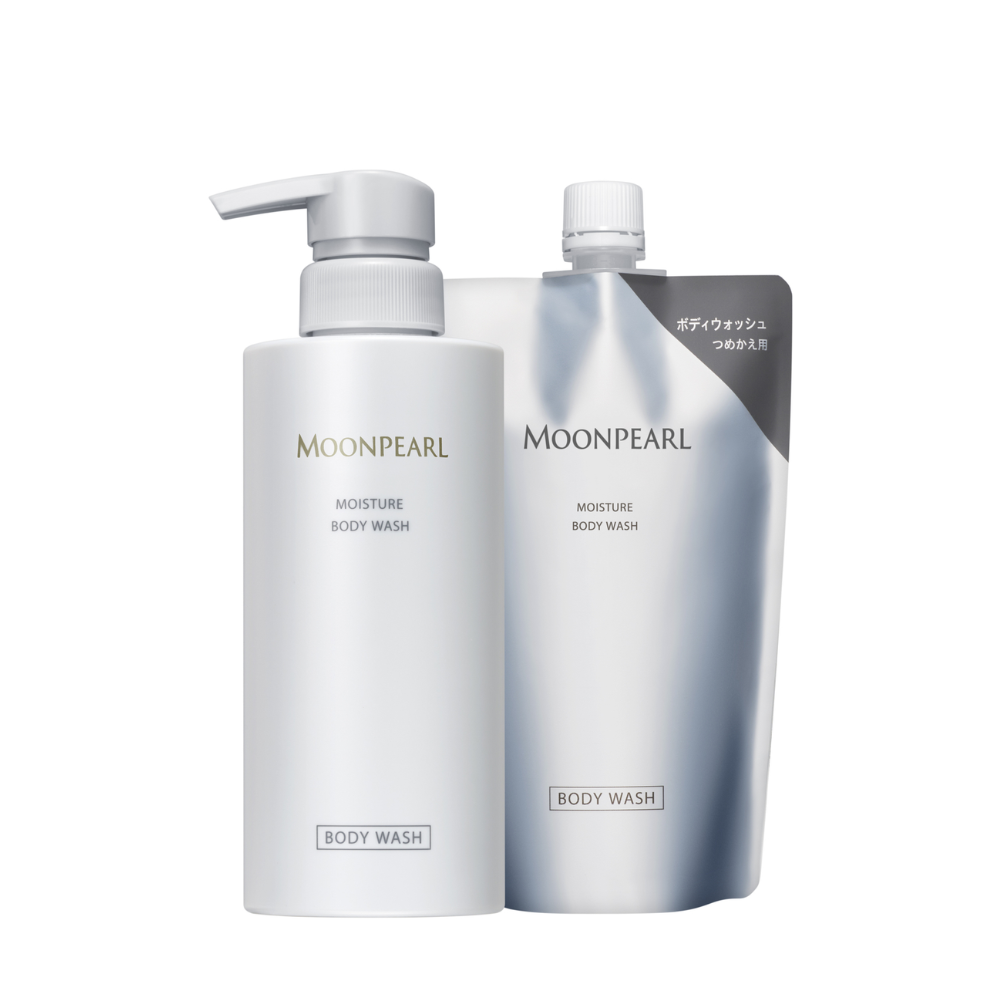MIKIMOTO COSMETICS Moon Pearl Moisture Body Wash (400ml / Refill 350ml)