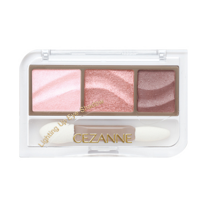 CEZANNE Lighting Up Eyeshadow (01 Royal Beige / 02 Petal Pink) 1.7g