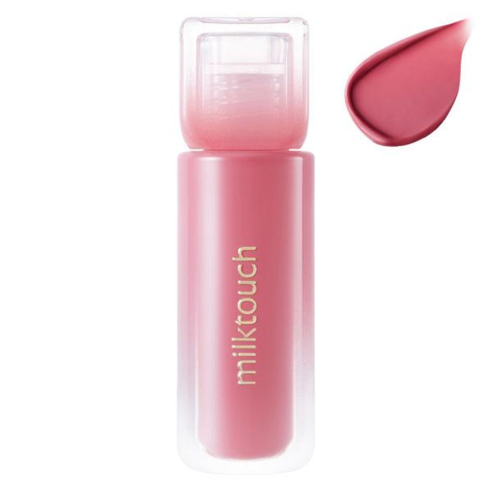 MilkTouch DewStain Sheer Lip Gloss (02 Bubbly Pink / 03 Peony Rain / 06 Rose de Muire) 4g