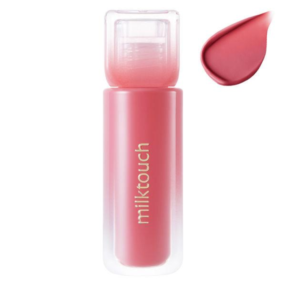 MilkTouch DewStain Sheer Lip Gloss (02 Bubbly Pink / 03 Peony Rain / 06 Rose de Muire) 4g