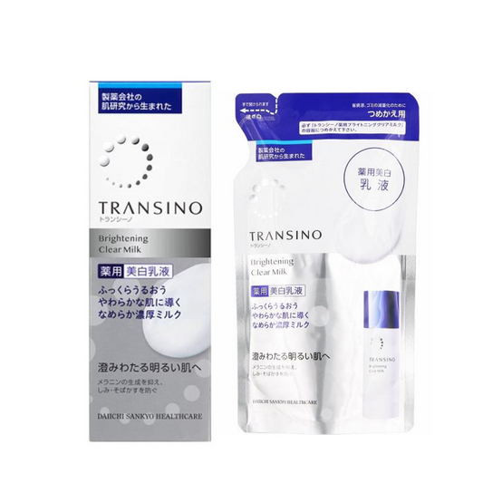 Daiichi Sankyo Healthcare Transino Medicated Brightening Clear Milk (100ml / Refill 90ml)