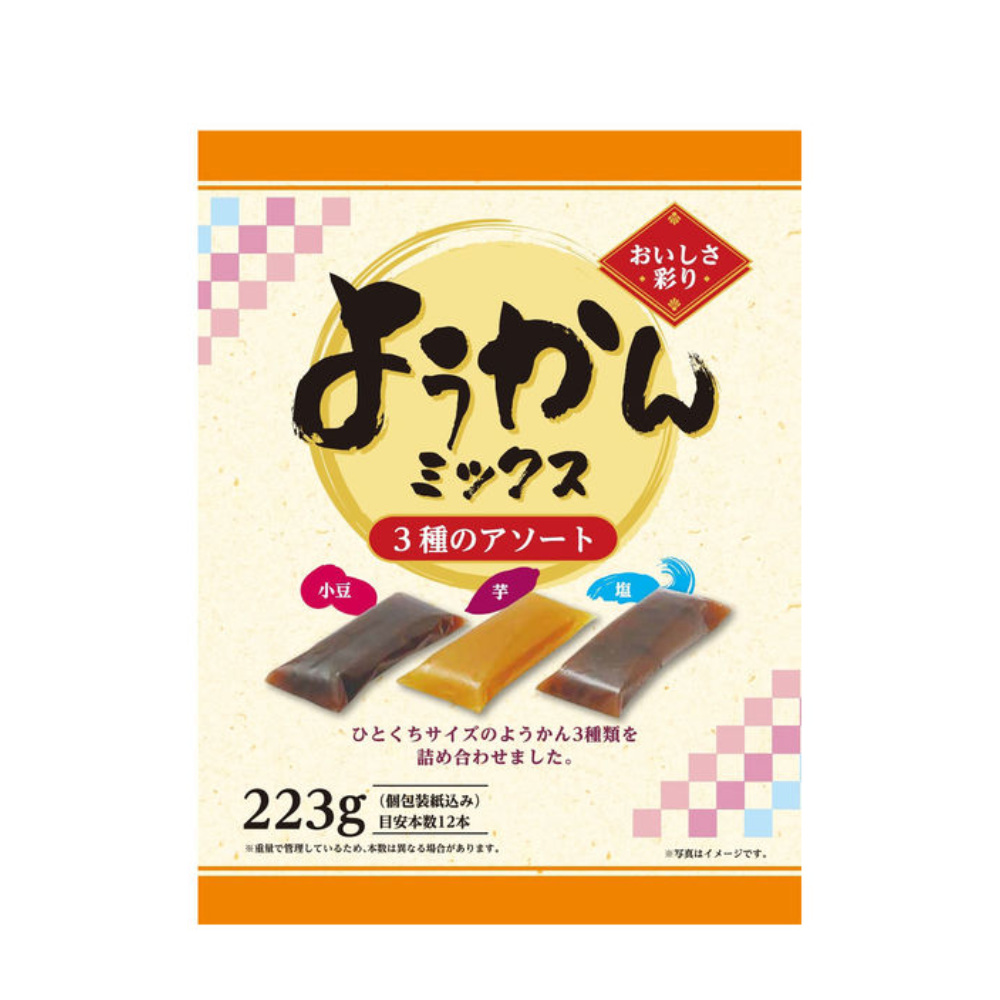 CREET (クリート) Packaged Yokan Assortment of 223g (12 pieces)