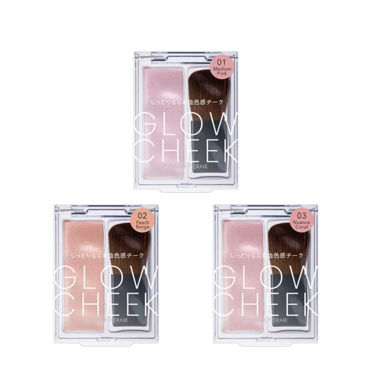 ISEHAN Kiss Me Ferme Glow-in-Cheek (01 Medium Pink / 02 Peach Beige / 03 Nuance Coral) 4g