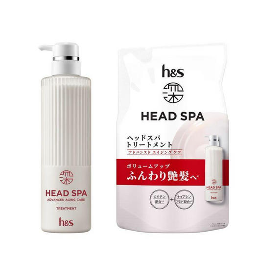 P&G Deep Head Spa by h&s Advanced Aging Care Treatment (435g / Refill 350g)