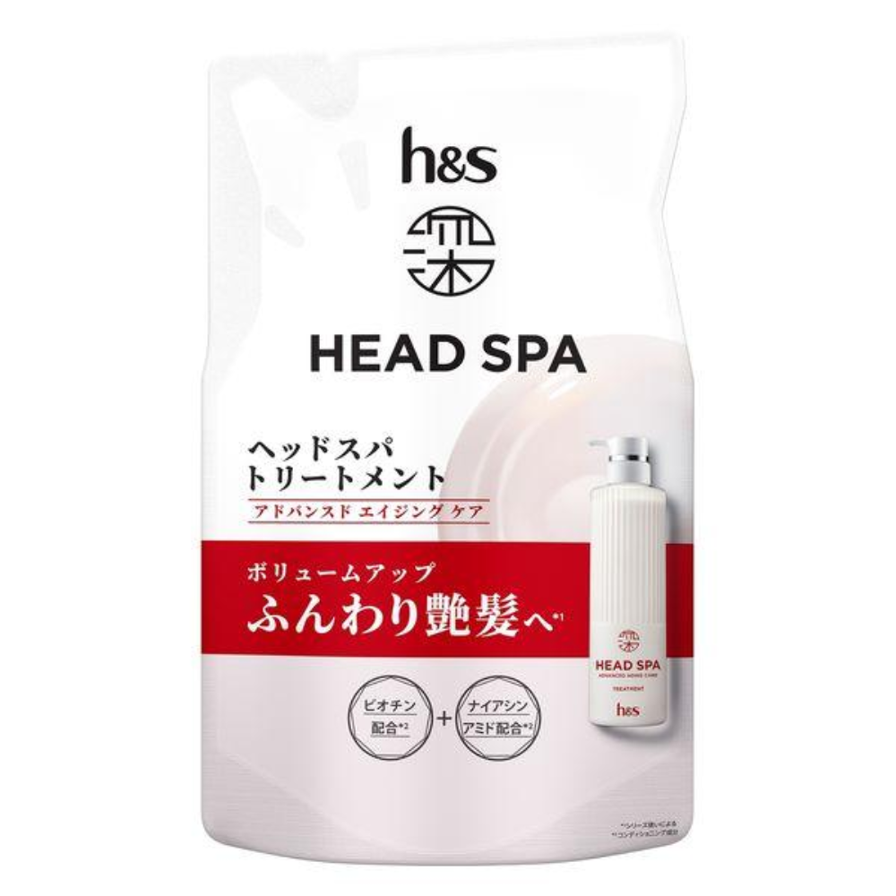 P&G Deep Head Spa by h&s Advanced Aging Care Treatment (435g / Refill 350g)