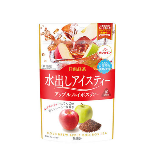 NITTOH TEA C Iced Tea Apple Rooibos Tea Decaffeinated 1 bag (10 bags)