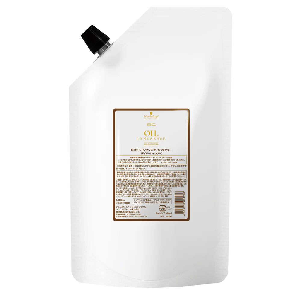 Schwarzkopf BC Oil Innosense Oil Shampoo (200ml / 750ml / Refill 1000ml)