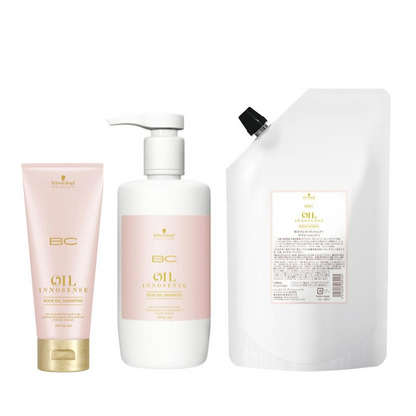 Schwarzkopf BC Oil Rose Shampoo (200ml / 750ml / Refill 1000ml)