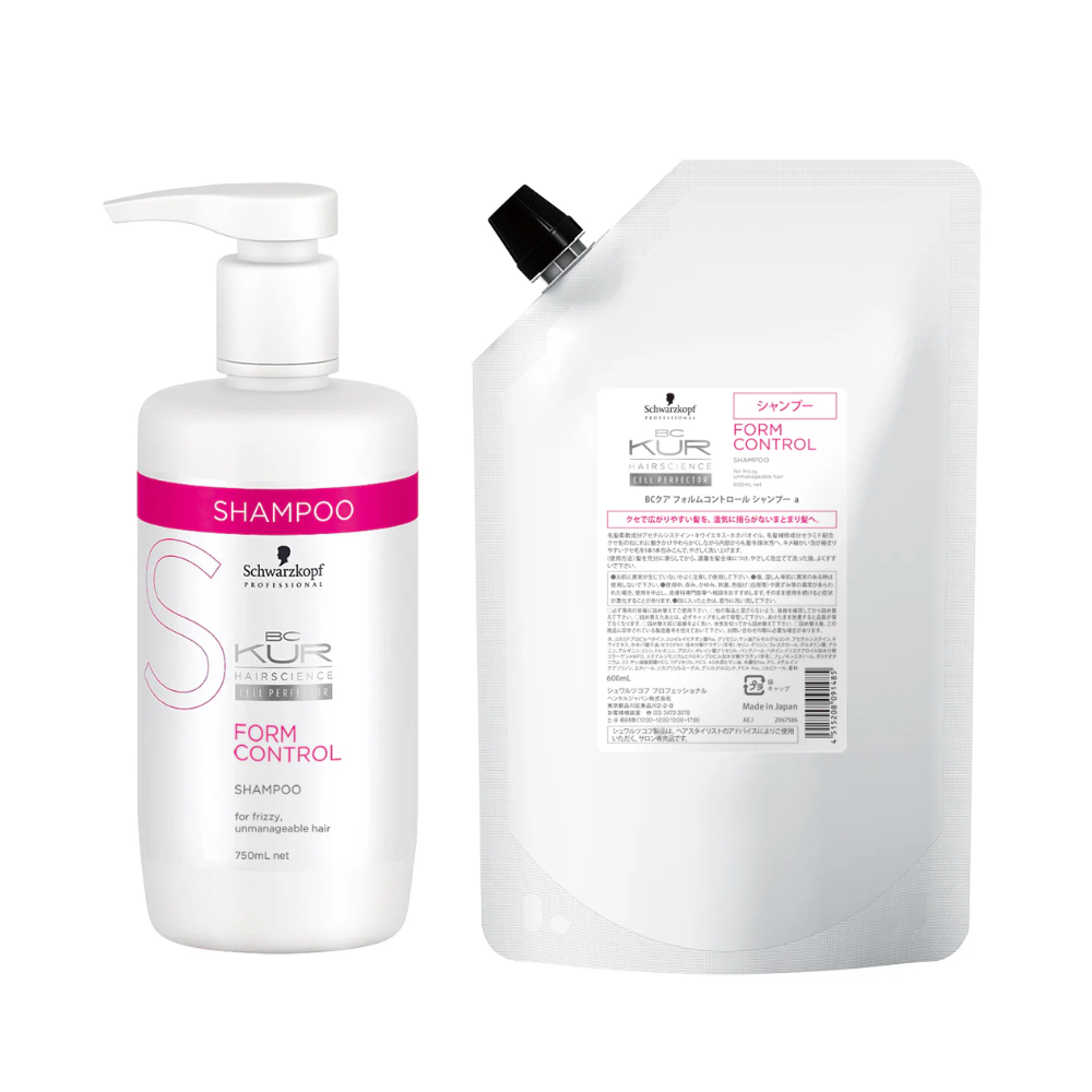 Schwarzkopf BC KUR Form Control Shampoo (750ml / Refill 600ml)