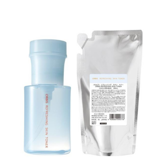 ORBIS Refreshing Skin Toner (200ml / Refill 200ml)