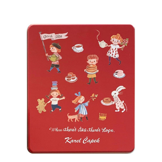 KAREL CAPEK 20 Tea Lovers Tin of 20 tea bags (4 types, 20 bags)