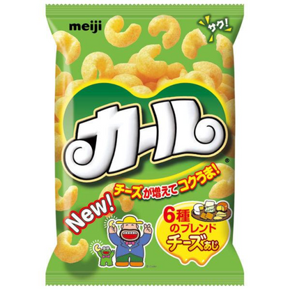 MEIJI Curl Snacks (Light Mac68g / Cheese 64g)