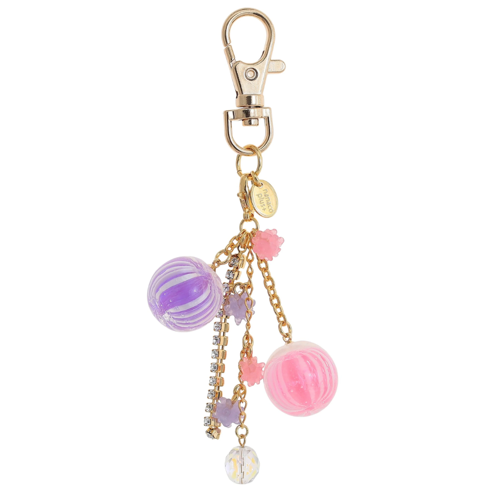 nanaco plus+ Variety Glitter Candy Bag Charm Keychain