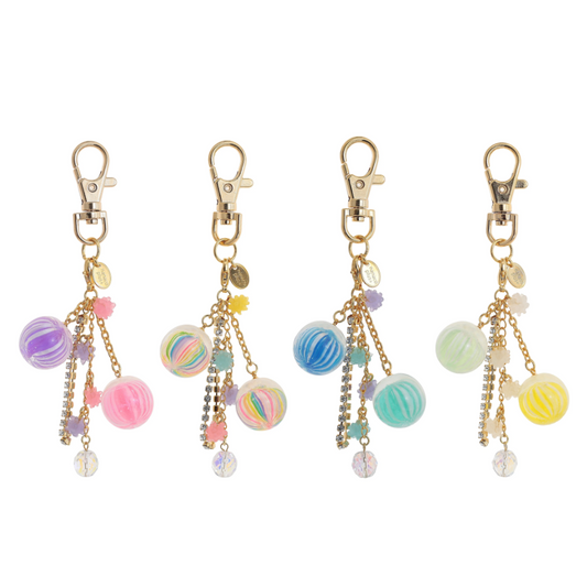 nanaco plus+ Variety Glitter Candy Bag Charm Keychain