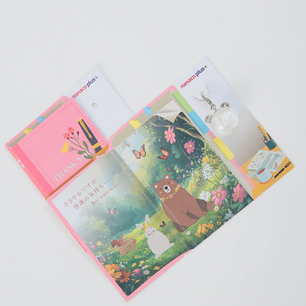nanaco plus+ Charm Marche Candy Charm [with "Thank You" card]
