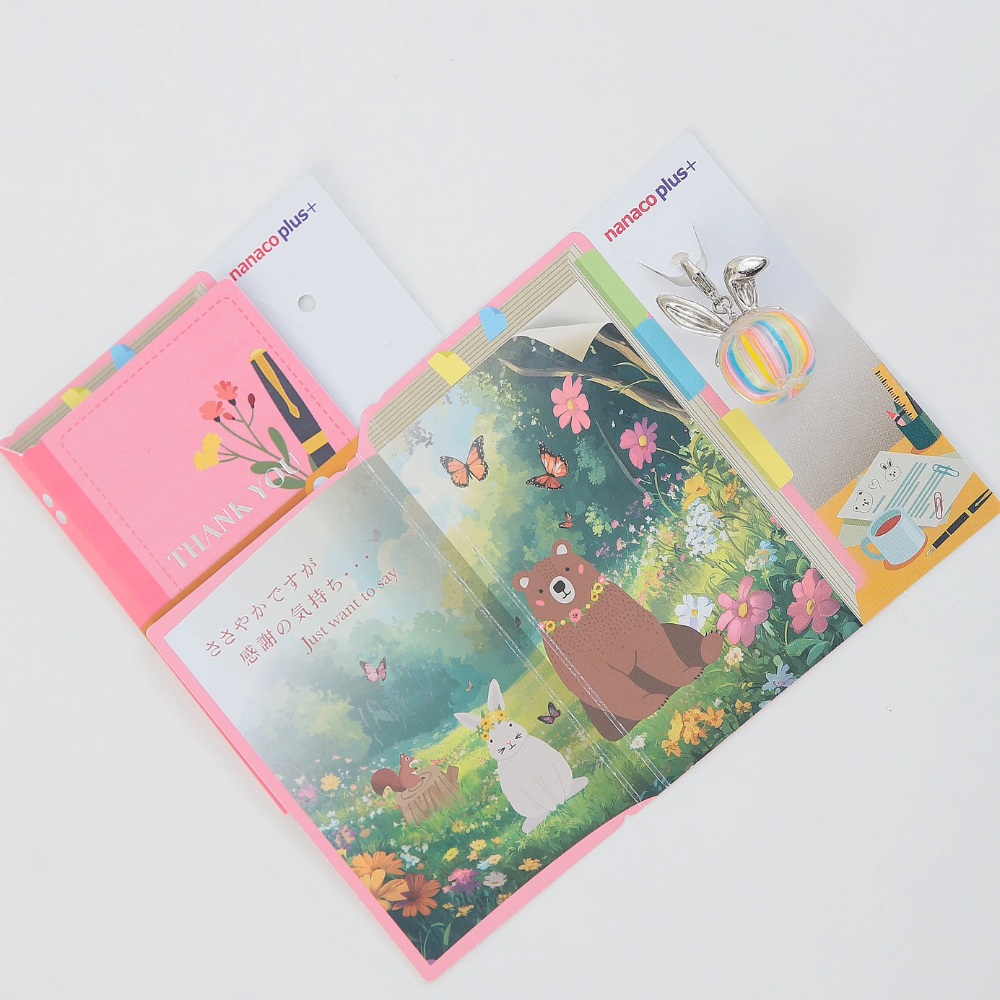 nanaco plus+ Charm Marche Candy Charm [with "Thank You" Card]