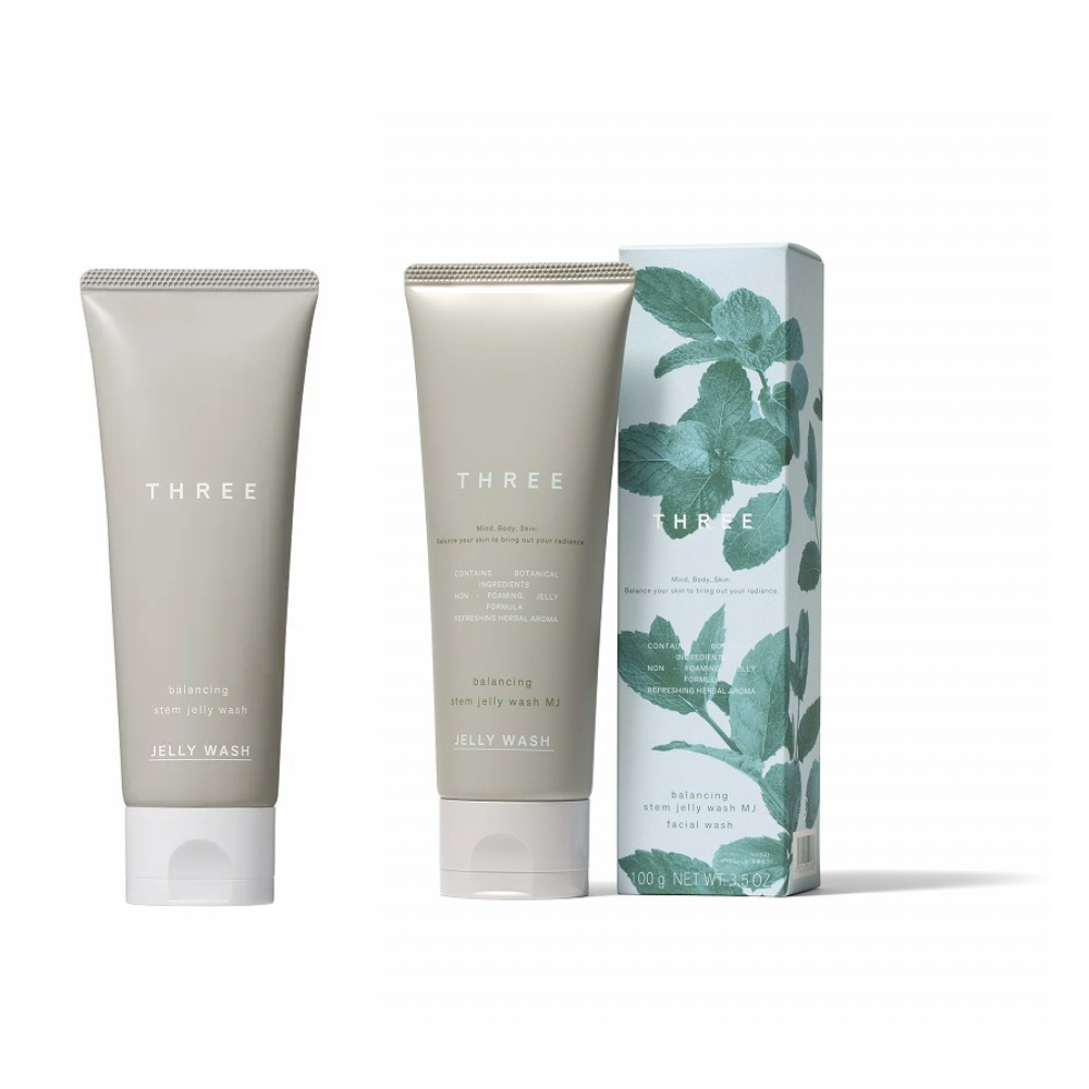 THREE Balancing Stem Jelly Wash (100g / MJ 100g 2025 Summer Limited)