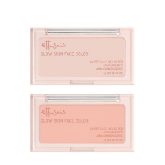 ETTUSAIS Glow Skin Face Color (01 Natual Gloss Highlighter / 02 Slight Complexion) 3g