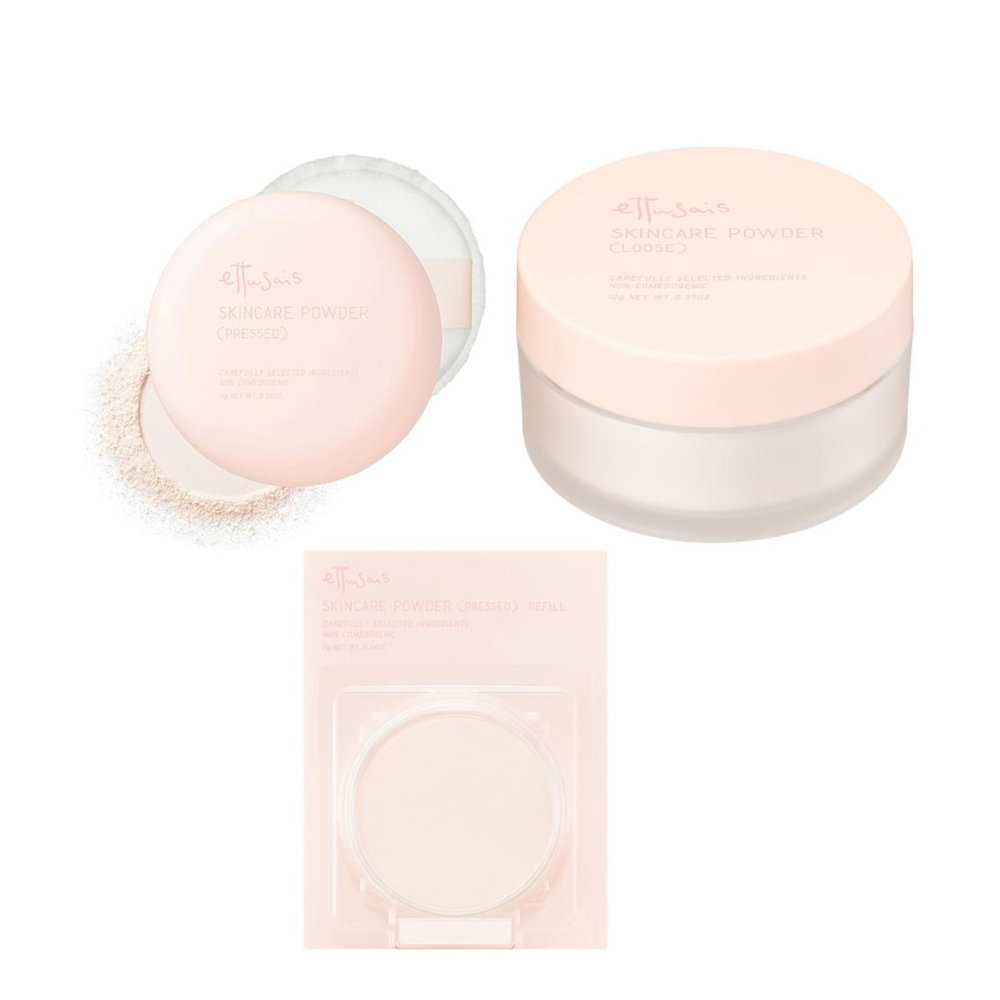 ETTUSAIS Skincare Powder (Pressed 7g / Pressed Refill 7g / Loose 10g)