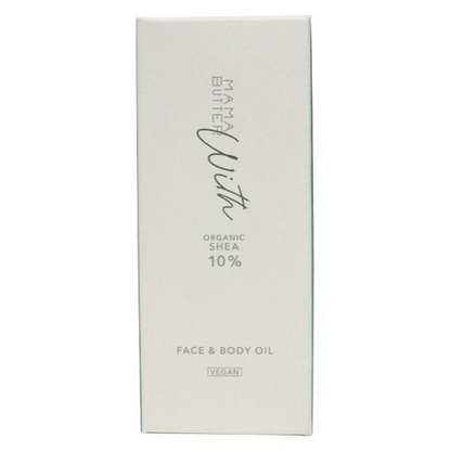 MAMA BUTTER WITH Face & Body Oil Fragrance-Free 80ml