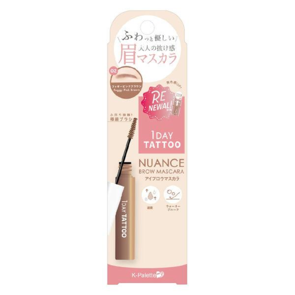 CUORE K-PALETTE 1-DAY TATTOO Nuance Brow Mascara (01 / 02 / 03 / 04) 5g