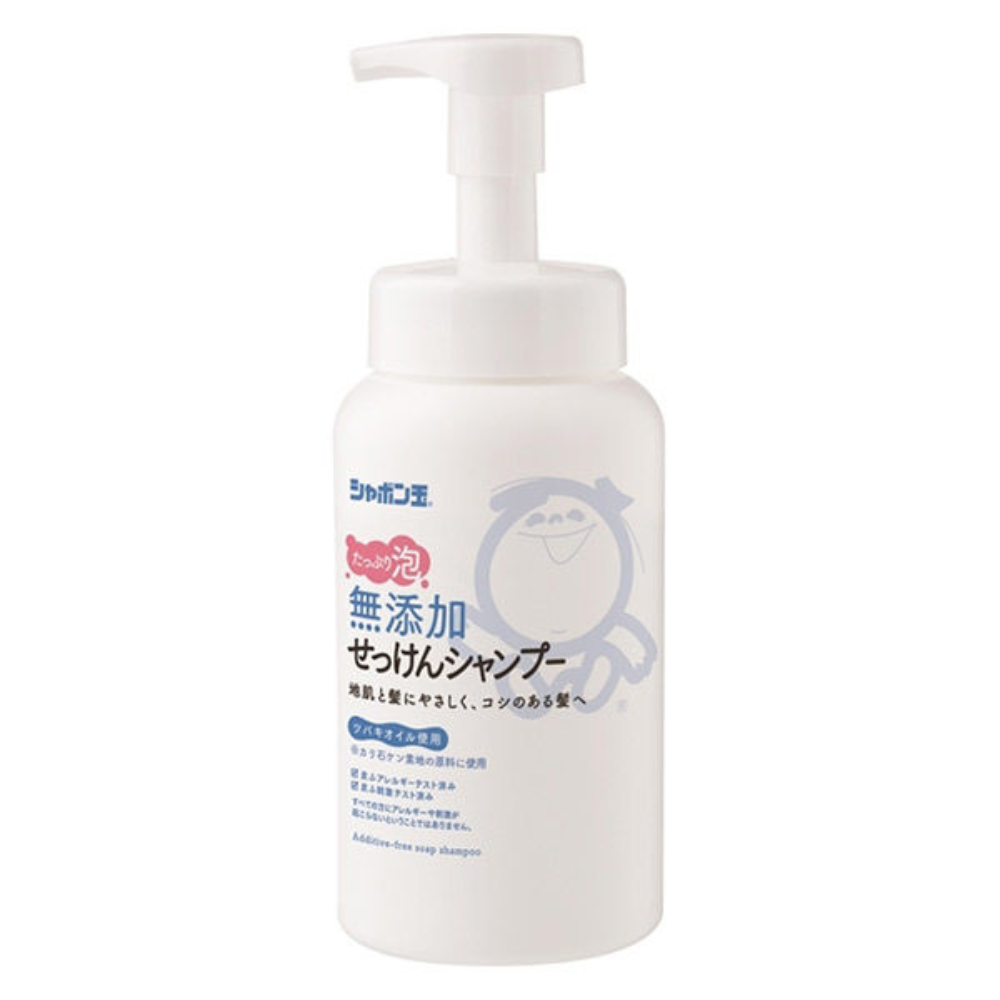 SHABONDAMA Additive-free Soap Shampoo Foam Type (Pump 520ml / Refill 420ml)