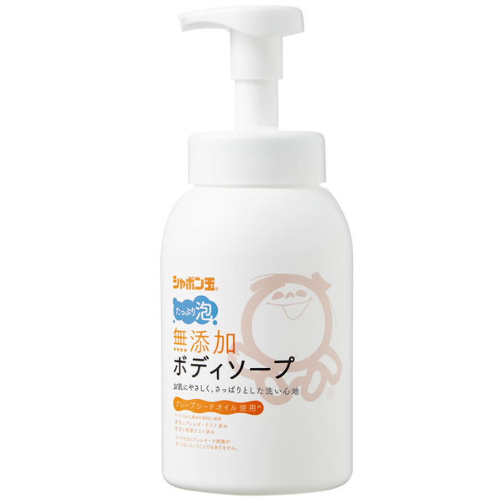 SHABONDAMA Additive-free Body Soap, Full Foam (Pump 570ml / Refill 470ml)