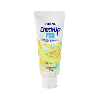 LION DENT. CHECK UP Gel Toothpaste for Children with Fluoride 60g