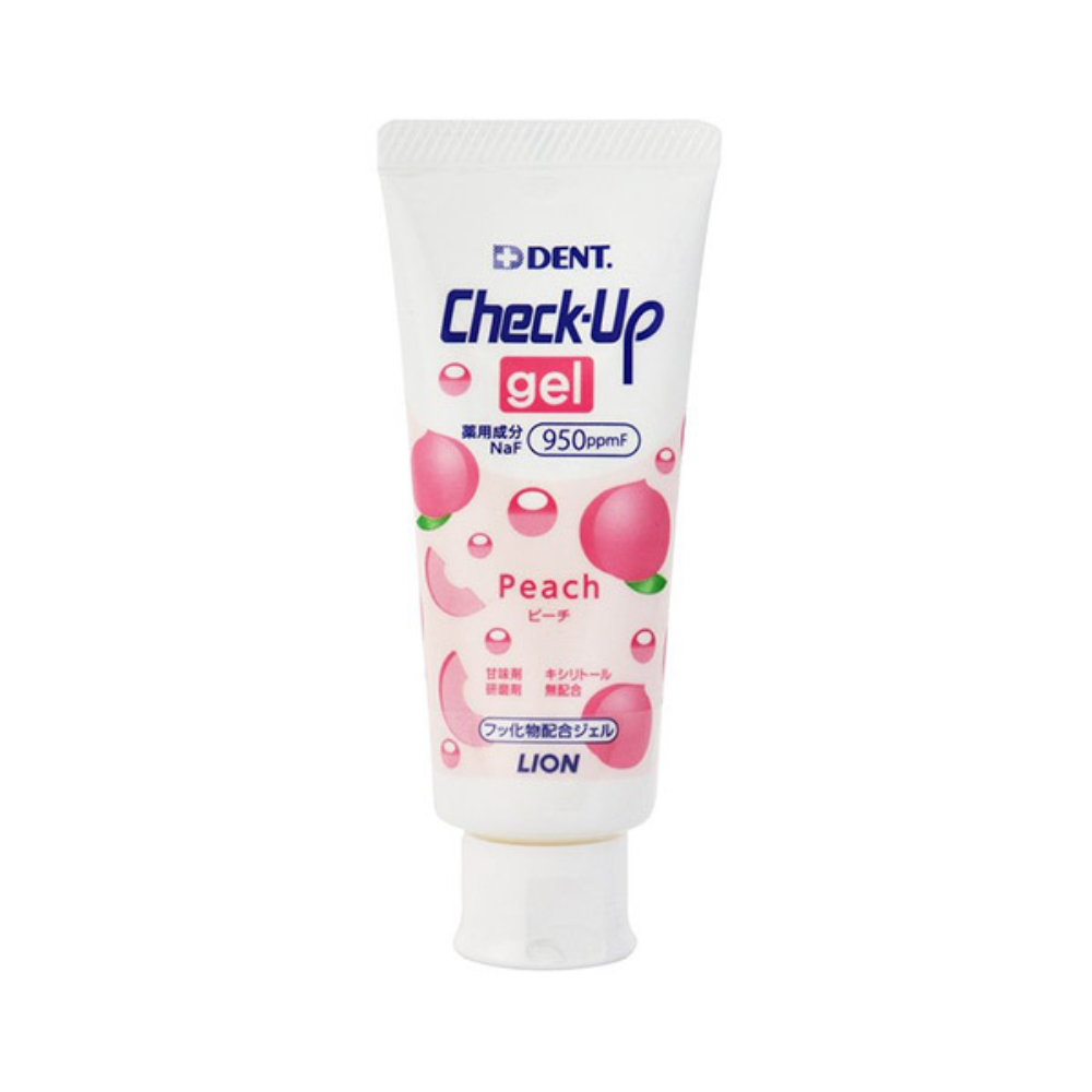LION DENT. CHECK UP Gel Toothpaste for Children with Fluoride 60g