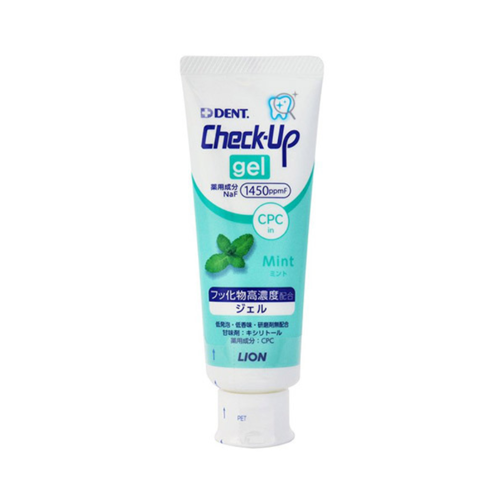 LION DENT. CHECK UP Gel Toothpaste for Children with Fluoride 60g