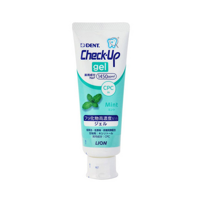 LION DENT. CHECK UP Gel Toothpaste for Children with Fluoride 60g