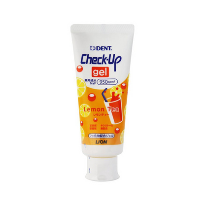 LION DENT. CHECK UP Gel Toothpaste for Children with Fluoride 60g