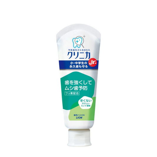 LION CL Jr. Toothpaste, Gentle Mint, 60g