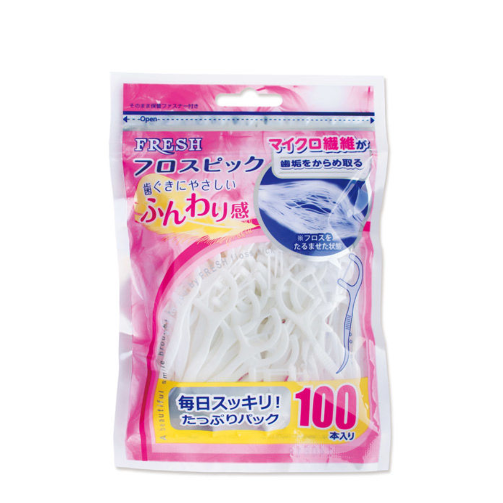 LION DENTALPRO FRESH Floss Picks 100 pcs.