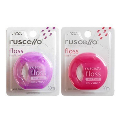 RUSCEILO Floss Mint Wax (Purple / Pink) 30m